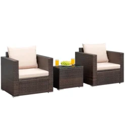 Tangkula 3-Piece Outdoor Patio Rattan Furniture Set with Cushioned Sofas 19 Tangkula 3-Piece Outdoor Patio Rattan Furniture Set with Cushioned Sofas -Tangkula Shop GUEST 06483ec5 14d7 423e 94cf d9d268908fe2