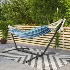 Tangkula Portable Indoor Outdoor 2-Person Double Hammock Set W/ Stand And Carrying Cases 12 Tangkula Portable Indoor Outdoor 2-Person Double Hammock Set W/ Stand And Carrying Cases -Tangkula Shop GUEST 071f5a1e 3122 4fef b5b3 3a7aaf9caf3b