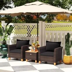 Tangkula 3-Piece Outdoor PE Wicker Bistro Set with Cushions & Storage Table 11 Tangkula 3-Piece Outdoor PE Wicker Bistro Set with Cushions & Storage Table -Tangkula Shop GUEST 07dc35fd cb21 4c17 b6c1 f6ce3b97ca0a
