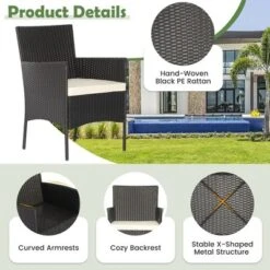 Tangkula 5PCS Outdoor Rattan Wicker Sofa Set Patio Conversation Set W/ 2 Ottomans 11 Tangkula 5PCS Outdoor Rattan Wicker Sofa Set Patio Conversation Set W/ 2 Ottomans -Tangkula Shop GUEST 09bf33e8 0aa3 4e10 9a28 3ca6c12d4e8a
