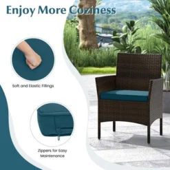Tangkula Set Of 8 Furniture Set W/ Washable Cushions & Tempered Glass Coffee Table 11 Tangkula Set Of 8 Furniture Set W/ Washable Cushions & Tempered Glass Coffee Table -Tangkula Shop GUEST 0db73cec dfef 45d4 a48d 9530a8c339a8 1