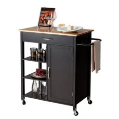 Tangkula Mobile Kitchen Island Cart Serving Utility Trolley Drawer Shelf Towel Rack 20 Tangkula Mobile Kitchen Island Cart Serving Utility Trolley Drawer Shelf Towel Rack -Tangkula Shop GUEST 0e9bef81 45eb 4c03 a40a dadc02a516a6