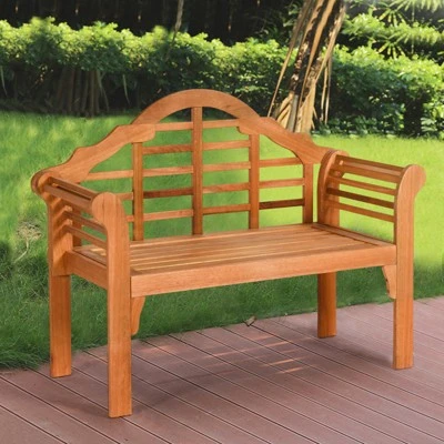 Tangkula Outdoor Wooden Folding Bench Two Person Loveseat Chair Garden Bench 1 Tangkula Outdoor Wooden Folding Bench Two Person Loveseat Chair Garden Bench
