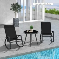 Tangkula 4-Piece Patio Rocking Chairs - Ergonomic Outdoor Seating Set 11 Tangkula 4-Piece Patio Rocking Chairs - Ergonomic Outdoor Seating Set -Tangkula Shop GUEST 10c606f3 442c 4948 9d1a 3d32bcba0e91