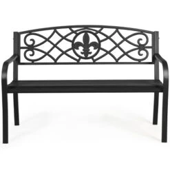 Tangkula Metal Garden Bench - Heavy-Duty Outdoor Park Loveseat Chair 9 Tangkula Metal Garden Bench - Heavy-Duty Outdoor Park Loveseat Chair -Tangkula Shop GUEST 12f53052 da0f 4c1a 8cf2 5724a3241834