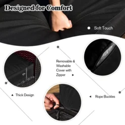 Tangkula 9-Piece Outdoor Wicker Sectional Set with Gas Fire Pit Table -Tangkula Shop GUEST 13f1b1e3 1344 4606 9f57 28268360c58f