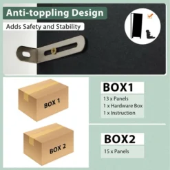 Tangkula 3-Door 71" Kitchen Buffet Pantry Storage Cabinet W/Hutch Adjustable Shelf -Tangkula Shop GUEST 1474bf34 df52 4c57 8d9b 1c0ab0ec1982