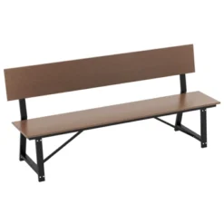 Tangkula Patio 4-Person Bench, 72 Inch Extra Long Bench W/ All-Weather HDPE Seat & Back, Heavy-Duty Metal Support For 1100 Lbs Max Load -Tangkula Shop GUEST 176527b8 a31a 4b1d be9c 1f37e525fe71