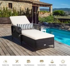 Tangkula Patio Chaise Lounge Chair - 6-Position Adjustable Outdoor Recliner 15 Tangkula Patio Chaise Lounge Chair - 6-Position Adjustable Outdoor Recliner -Tangkula Shop GUEST 180a7061 bd12 4be9 bc0e c01e2880dc02
