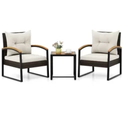 Tangkula 3-Piece Patio Furniture Set: PE Wicker Conversation Set with Acacia Wood Table 19 Tangkula 3-Piece Patio Furniture Set: PE Wicker Conversation Set with Acacia Wood Table -Tangkula Shop GUEST 1b02075e fba7 4eb6 a9ac d6b3dcfac92b