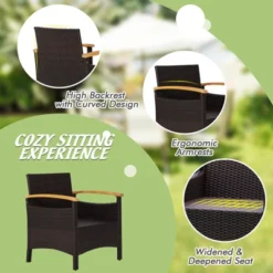 Tangkula 3-Piece Patio Rattan Conversation Set with Cozy Acacia Wood 8 Tangkula 3-Piece Patio Rattan Conversation Set with Cozy Acacia Wood -Tangkula Shop GUEST 1e0d78cc 5b3f 4691 b0c7 c09f721ab7eb