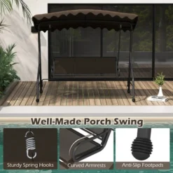Tangkula 3-Seat Outdoor Swing, Porch Canopy Swing W/ Adjustable Shading Breathable Seat 16 Tangkula 3-Seat Outdoor Swing, Porch Canopy Swing W/ Adjustable Shading Breathable Seat -Tangkula Shop GUEST 1f09a068 3094 40d8 9d04 86e70cc2b0a7