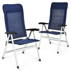 Tangkula 2PCS Outdoor Patio Folding Dining Chairs With Reclining Backrest And Headrest Navy 9 Tangkula 2PCS Outdoor Patio Folding Dining Chairs With Reclining Backrest And Headrest Navy -Tangkula Shop GUEST 20493161 d696 4789 b8f7 a6dd0894501f