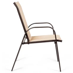 Tangkula 2-Piece Patio Chairs Camping Garden Chairs With Armrest &Backrest -Tangkula Shop GUEST 20ec3de9 2505 44ca bec7 154705815d1f