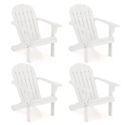 Tangkula 4PCS Patio Adirondack Chair W/ Inclined Seat High Backrest & Wide Armrests 15 Tangkula 4PCS Patio Adirondack Chair W/ Inclined Seat High Backrest & Wide Armrests -Tangkula Shop GUEST 225011b5 7b2d 458f bf79 2f164a30b822