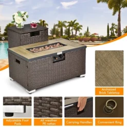 Tangkula 6-Piece Patio Rattan Sofa Set with Fire Pit Table and Storage Box 9 Tangkula 6-Piece Patio Rattan Sofa Set with Fire Pit Table and Storage Box -Tangkula Shop GUEST 2279b1ad 4670 4b4f 87f1 0909f911ece1