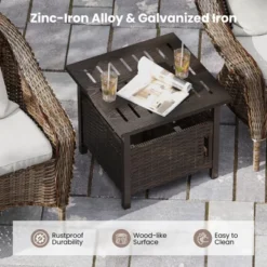 Tangkula Outdoor Side Table W/ 1.93"Umbrella Hole Patio Umbrella Stand W/ 2 Sand Bags 15 Tangkula Outdoor Side Table W/ 1.93"Umbrella Hole Patio Umbrella Stand W/ 2 Sand Bags -Tangkula Shop GUEST 233e7470 49bf 4ba6 b3c6 4a10955421d5