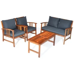 Tangkula 4pcs Wooden Patio Furniture Set Table & Sectional Sofa Garden 19 Tangkula 4pcs Wooden Patio Furniture Set Table & Sectional Sofa Garden -Tangkula Shop GUEST 237424cd c7d8 4513 9d8b e8c4de0e2f92