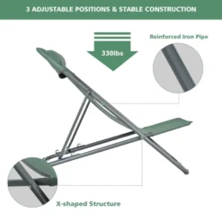 Tangkula 2 PCS Beach Chair Lounger Reclining Folding Chair W/3-Position Adjustable Backrest Blue/Orange/Green 16 Tangkula 2 PCS Beach Chair Lounger Reclining Folding Chair W/3-Position Adjustable Backrest Blue/Orange/Green -Tangkula Shop GUEST 23e75991 7ee6 4630 8ed6 158eb315d534