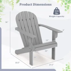 Tangkula Set of 2 Patio Adirondack Chairs with Inclined Seat and Wide Armrests 8 Tangkula Set of 2 Patio Adirondack Chairs with Inclined Seat and Wide Armrests -Tangkula Shop GUEST 2452bd9c 78df 40d8 ac93 ba0dd8a17968