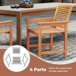 Tangkula Patio Chairs Set of 4 - Solid Wood Outdoor Dining Chairs with Ergonomic Backrest 14 Tangkula Patio Chairs Set of 4 - Solid Wood Outdoor Dining Chairs with Ergonomic Backrest -Tangkula Shop GUEST 2609b4ea 42b6 4cfd a7d6 9ba2416e0f88