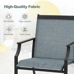 Tangkula Set of 2 Patio Dining Chairs - Breathable Outdoor Armchairs with Sturdy Metal Frame 12 Tangkula Set of 2 Patio Dining Chairs - Breathable Outdoor Armchairs with Sturdy Metal Frame -Tangkula Shop GUEST 2756c839 db79 4281 97da 0e83ff0c5f6f