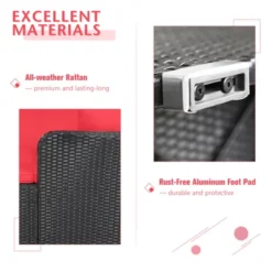 Tangkula Patio Rattan Daybed - Outdoor Cushioned Sofa with 4 Pillows 19 Tangkula Patio Rattan Daybed - Outdoor Cushioned Sofa with 4 Pillows -Tangkula Shop GUEST 2804119a 38b1 4cbc 97bc c197ee1a4546