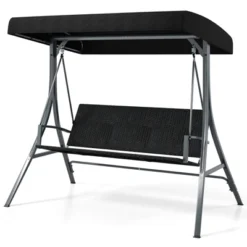 Tangkula 3-Person Outdoor Porch Swing with Stand and Adjustable Shade Canopy -Tangkula Shop GUEST 299ce84c d401 4bbe ae05 b8504301fa99