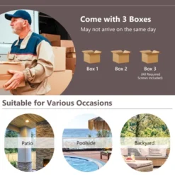 Tangkula 4-Piece Patio Rattan Furniture Set with Cushioned Loveseat and Storage Table -Tangkula Shop GUEST 2c884e7e 6004 4a1f 8b00 c136e6f5bebe