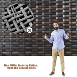 Tangkula 8PCS Conversation Wicker Set Patio Rattan Table&Cushioned Chair 12 Tangkula 8PCS Conversation Wicker Set Patio Rattan Table&Cushioned Chair -Tangkula Shop GUEST 2eac4109 b446 4fff 98da ae227972a1d0