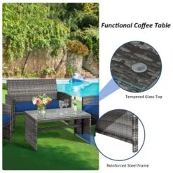 Tangkula 4-Piece Outdoor Patio Furniture Set Rattan Wicker Conversation Sofa Set Navy 8 Tangkula 4-Piece Outdoor Patio Furniture Set Rattan Wicker Conversation Sofa Set Navy -Tangkula Shop GUEST 2fa1d7c7 fada 4b17 a25e 38d7b023df28