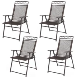 Tangkula 4-Piece Folding Patio Sling Chairs – Weather Resistant Outdoor Seating 13 Tangkula 4-Piece Folding Patio Sling Chairs – Weather Resistant Outdoor Seating -Tangkula Shop GUEST 2fbbb9cd ad73 41dd 8cdc c93cbc9aaafc