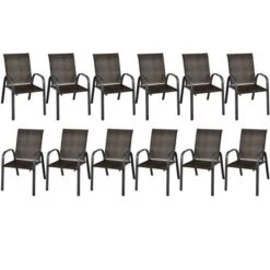 Tangkula 12PCS Outdoor PE Wicker Stacking Dining Chairs Patio Arm Chairs 19 Tangkula 12PCS Outdoor PE Wicker Stacking Dining Chairs Patio Arm Chairs -Tangkula Shop GUEST 2fe4040c 1358 4dc9 8c28 9faf6918d6ef