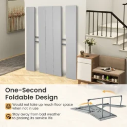 Tangkula Folding Picnic Table W/ 2 Benches 6 FT Camping Table Set W/ All-Weather HDPE Tabletop Grey 15 Tangkula Folding Picnic Table W/ 2 Benches 6 FT Camping Table Set W/ All-Weather HDPE Tabletop Grey -Tangkula Shop GUEST 3623114f c418 46eb af7e 782990598ee1