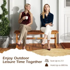 Tangkula 51-Inch Acacia Wood Outdoor Bench with X-Shaped Support Frame 13 Tangkula 51-Inch Acacia Wood Outdoor Bench with X-Shaped Support Frame -Tangkula Shop GUEST 37615f3c e89f 4dcf adbf 0c02156d8766 1