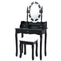 Tangkula Mirrored Vanity Table Set Lighted Makeup Dresser W/ Drawers 10 Tangkula Mirrored Vanity Table Set Lighted Makeup Dresser W/ Drawers -Tangkula Shop GUEST 37e928e9 bbe3 43d0 a75d 8b22550458f6