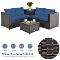 Tangkula 8-Piece Outdoor Rattan Sectional Conversation Sofa Set with Storage Box -Tangkula Shop GUEST 38f2a215 fb0c 495d 889c 152a754855e1