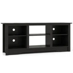 Tangkula 58" TV Stand Entertainment Center W/ 3-Adjustable Shelves For 65" TV Black 17 Tangkula 58" TV Stand Entertainment Center W/ 3-Adjustable Shelves For 65" TV Black -Tangkula Shop GUEST 3ad2e846 b21e 40b4 8571 3d229a5345ca