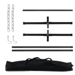 Tangkula 2-Person Heavy-Duty Hammock Stand with Storage Bag - 450 lbs Capacity -Tangkula Shop GUEST 3bd36487 7945 472b a9fb ed7299e9d117