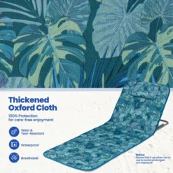 Tangkula 3PCS Folding Beach Mat Set Adjustable Beach Lounge Chair & Side Table Set -Tangkula Shop GUEST 3bfd13f2 e014 43ca bbef 64c788401d60