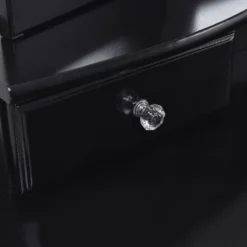 Tangkula Removable Tri-folding Mirror Vanity Table Unit Makeup Set W/ Stool & 4 Drawers -Tangkula Shop GUEST 3f8ea7e5 3334 4e12 b055 61e3270ec433