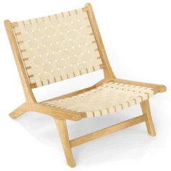 Tangkula Teak Wood Patio Accent Chair with Breathable Webbing Seat 17 Tangkula Teak Wood Patio Accent Chair with Breathable Webbing Seat -Tangkula Shop GUEST 3fbb1a08 03f6 4fa0 8f05 4ec7c20cd9ac