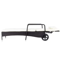 Tangkula Adjustable Wicker Patio Lounge Outdoor Rattan Cushioned Recliner -Tangkula Shop GUEST 468a3da5 ae9d 4804 b0ef 3118c56bdd3b