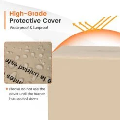 Tangkula Patio Rattan 6PCS Cushioned Sofa Set Furniture Set Thick Cushion With 34.5" Fire Pit Table For Garden Black/Blue/Red/Turquoise/Off White 14 Tangkula Patio Rattan 6PCS Cushioned Sofa Set Furniture Set Thick Cushion With 34.5" Fire Pit Table For Garden Black/Blue/Red/Turquoise/Off White -Tangkula Shop GUEST 46e35414 2441 44f0 bc25 2751adb91c59