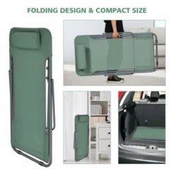 Tangkula 2 PCS Beach Chair Lounger Reclining Folding Chair W/3-Position Adjustable Backrest Blue/Orange/Green 17 Tangkula 2 PCS Beach Chair Lounger Reclining Folding Chair W/3-Position Adjustable Backrest Blue/Orange/Green -Tangkula Shop GUEST 46ea0809 f134 45cf 864f edd1537686c8