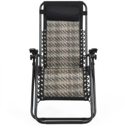 Tangkula Grey Folding Recliner 2PCS Patio Rattan Zero Gravity Lounge Chair With Headrest -Tangkula Shop GUEST 4824538b e99e 4fbf 875a 8cd15257e94a 1
