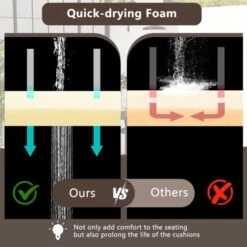 Tangkula 3-Piece Outdoor PE Wicker Swivel Bar Set with Aluminum Table -Tangkula Shop GUEST 4a088b76 afb6 4125 9168 05ed9d8fb7ea