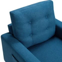 Tangkula Modern Armrest Accent Single Sofa Upholstered Living Room Chair With 2 Side Pockets Beige -Tangkula Shop GUEST 4aa37617 5cc4 4c73 aca3 39d1c2bd813f