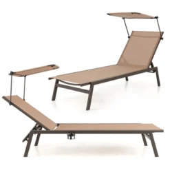 Tangkula Adjustable Outdoor Chaise Lounge with Sun Canopy and Cup Holder 17 Tangkula Adjustable Outdoor Chaise Lounge with Sun Canopy and Cup Holder -Tangkula Shop GUEST 4be51660 9778 45ad 8d18 c8baf48efc64
