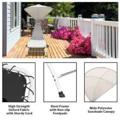 Tangkula Outdoor Canopy Swing Chaise Lounge with Ergonomic Cushion 15 Tangkula Outdoor Canopy Swing Chaise Lounge with Ergonomic Cushion -Tangkula Shop GUEST 4e77aa01 c706 4e7b b463 3d5cbb15a96f